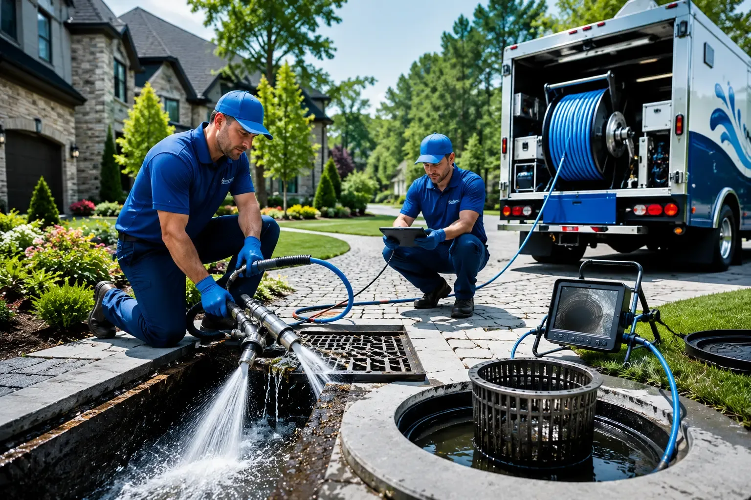 Local outdoor drain cleaning professionals in Benton, KS
